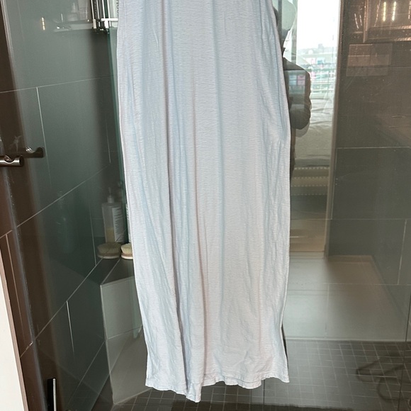 James Perse Light Blue and Gray Maxi Dress - Picture 4 of 6